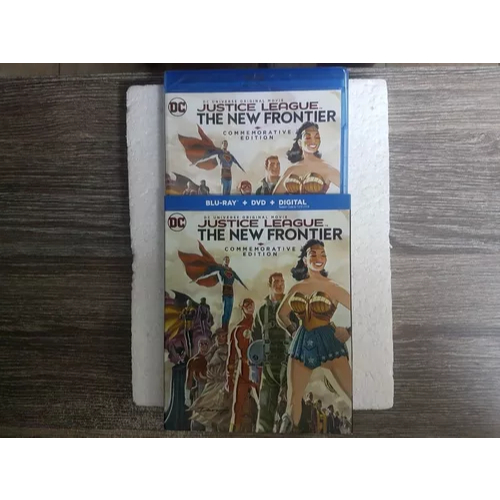 Blu Ray Liga Da Justiça - A Nova Fronteira - Lacrado. Dub/leg c/Luva