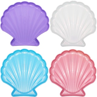 Kit 2 Bandejas Concha Para Doces Festa Sereia Fundo Mar em Oferta na Shopee