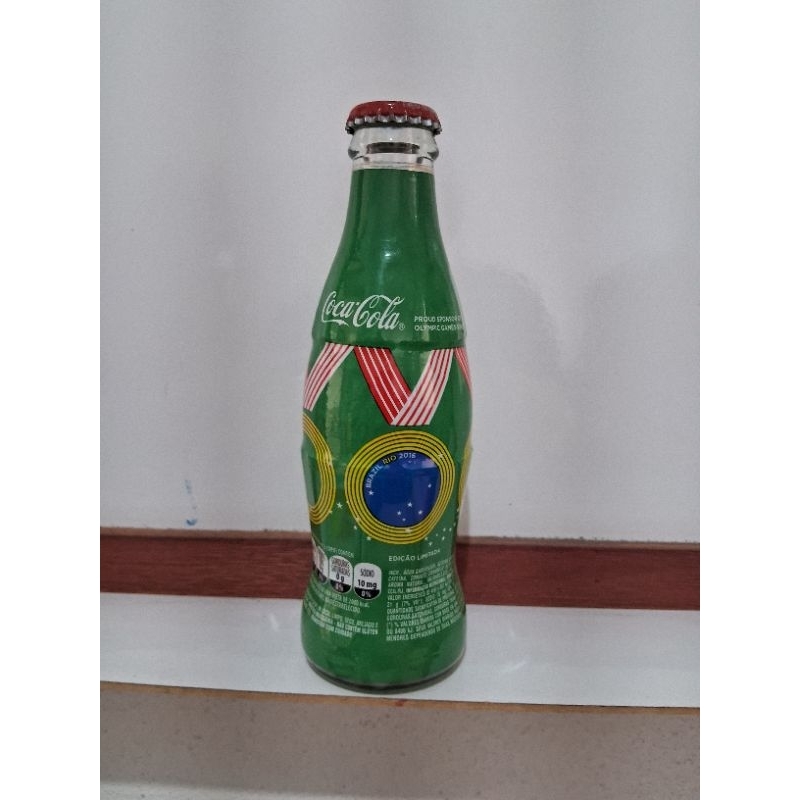 Garrafa da Coleção Olimpíadas 2016 Coca Cola Rio Brasil