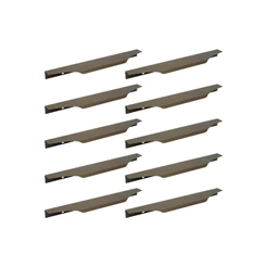 15 Puxador De Gaveta Armário Cozinha Quart Olimpia Slim 128mm