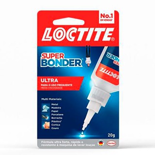 Cola Instantânea Super Bonder Ultra 20g Loctite Henkel em Oferta na Shopee