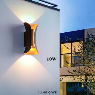 Arandela LED Parede 10W Luz Amarela Quente IP65 Bivolt Ótima Interno/Externo Iluminação Eficiente em Oferta na Shopee