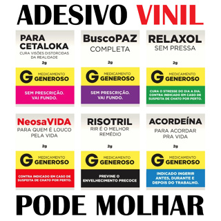 100 Etiquetas Adesivas Divertidas Pílulas da Felicidade Festa Balada Mimos Humor Farmácia Remédio em Oferta na Shopee