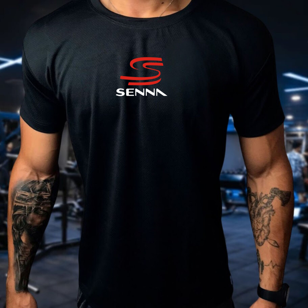Camisa Dry Fit  Masculina  Academia, Corrida,CrossFit,Ideal Para Treinos Intensos em Oferta na Shopee