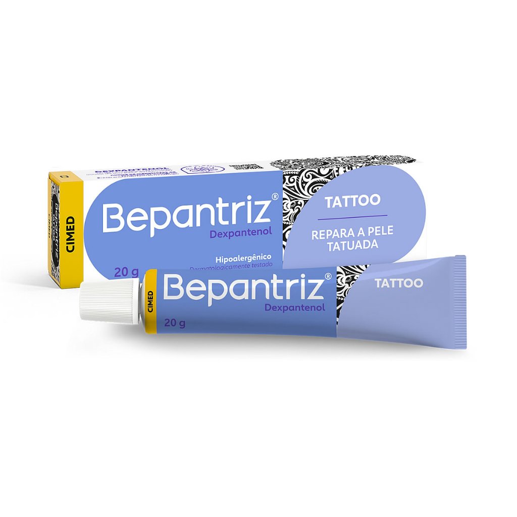 Bepantriz Tattoo Creme 20g em Oferta na Shopee