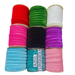 Fita de Veludo 10mm - 2 METROS