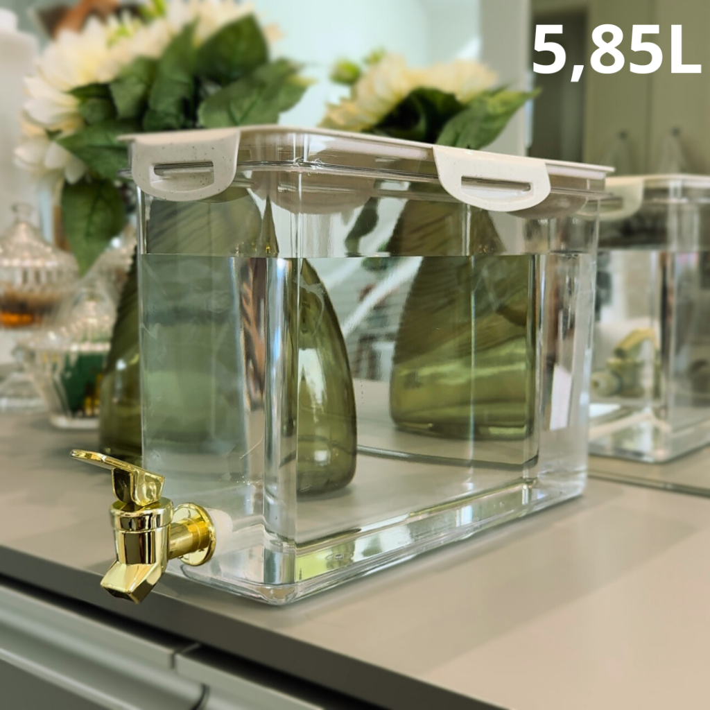 Reservatório de água dispenser para geladeira 5,85L