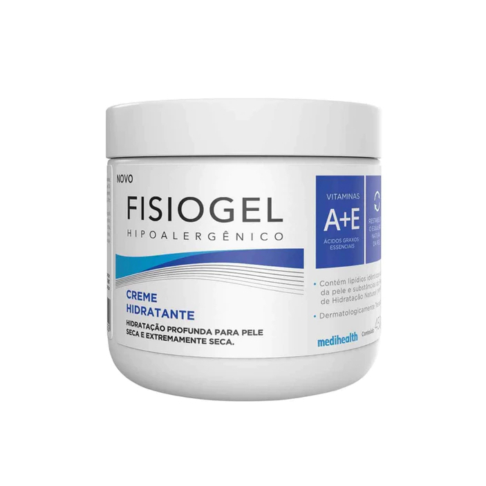 CREME HIDRATANTE CORPORAL FISIOGEL HIPOALERGÊNICO 450G