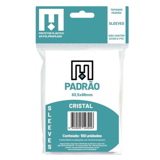 Sleeve Mosaico Padrão Cristal 63,5 x 88 mm - 100 unidades