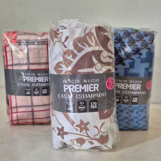 Kit Com 03 Lençol Solteiro Estampado Avulso Com Elástico Black-Friday