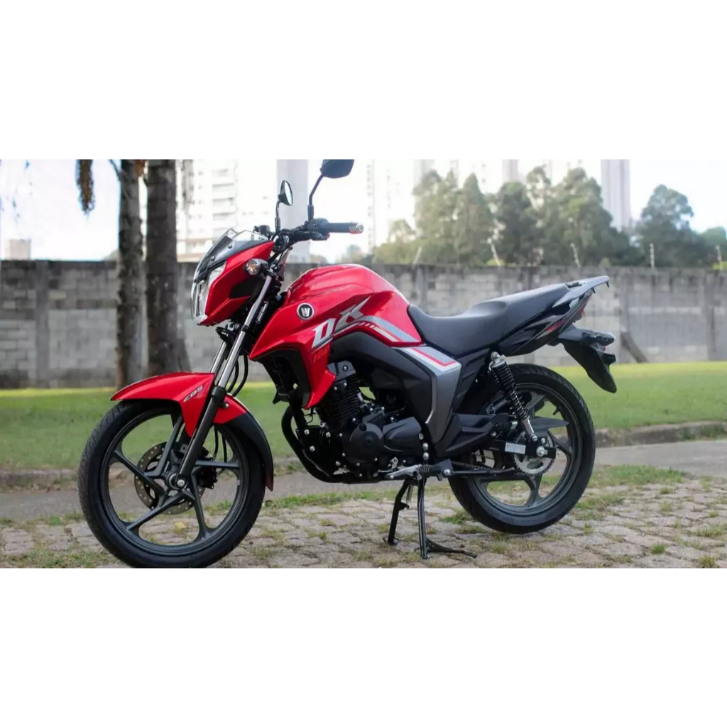 Pastilha Dianteira Haojue Dk160 Dk 160 Fischer — imagem 2 de 2