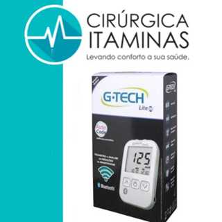 Kit Medidor de Glicose Lite Smart Completo com Bluetooth G-Tech em Oferta na Shopee