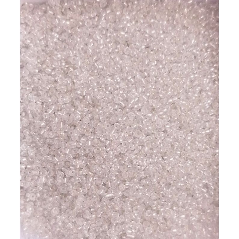 Micanguinha Cristal 1.9MM (12/0) Vidro - 20/50/100 Gramas em Oferta na Shopee