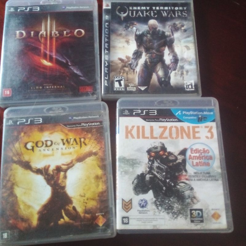 Jogos PlayStation 3 cada