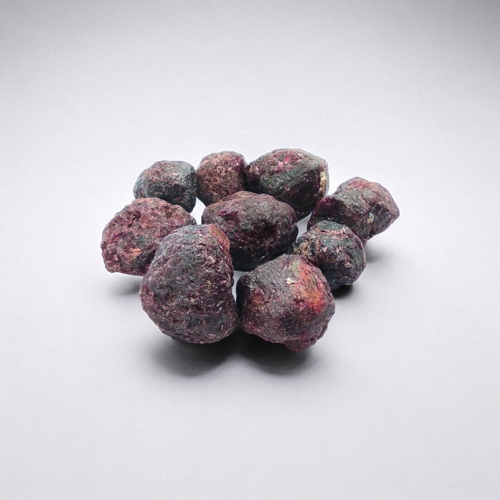 Pedra Bruta Granada Vermelha 20 A 30g Unidade (100% Natural)
