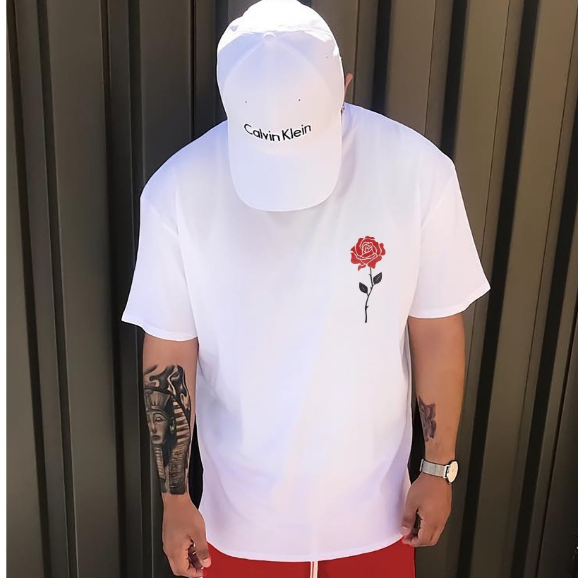 Camisa Oversized Masculino Premium Streetwear Academia Musculação Camiseta Over Algodão Estampada Longline
