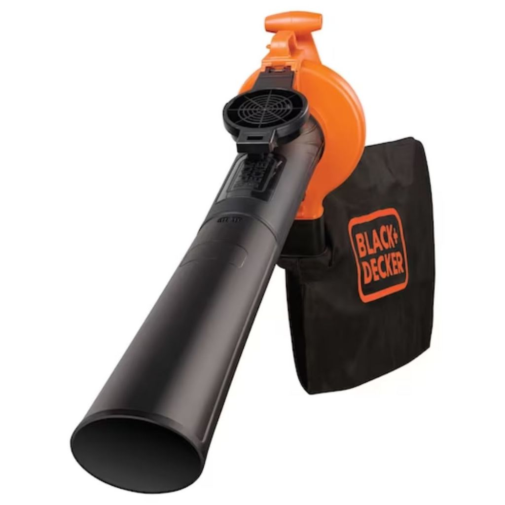 Aspirador Soprador Triturador Elétrico 2.500W 3 em 1 40L Portátil Black&Decker BV25