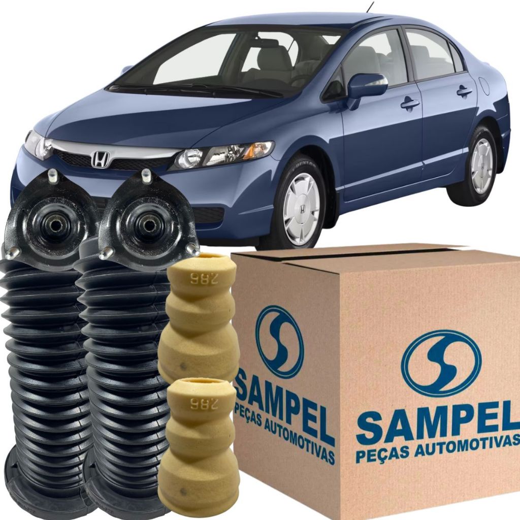 Kit Amortecedor Dianteiro Civic 1.8 2.0 2007 Á 2011 em Oferta na Shopee