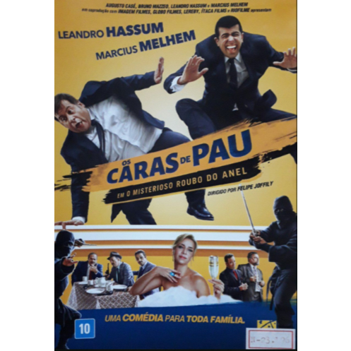 DVD - Os Caras De Paus Em O Misterioso Roubo Do Anel