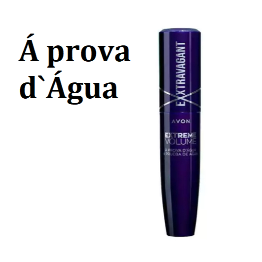 Máscara para Cílios Exxtravagant Extreme Volume à prova d'água 9,5ml Avon