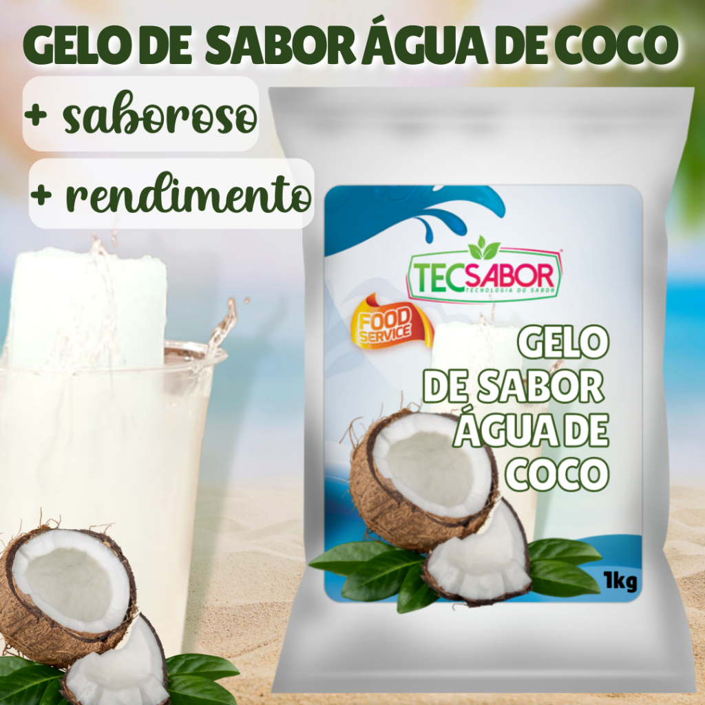 Combo 5kg de Gelo agua de coco — imagem 2 de 2
