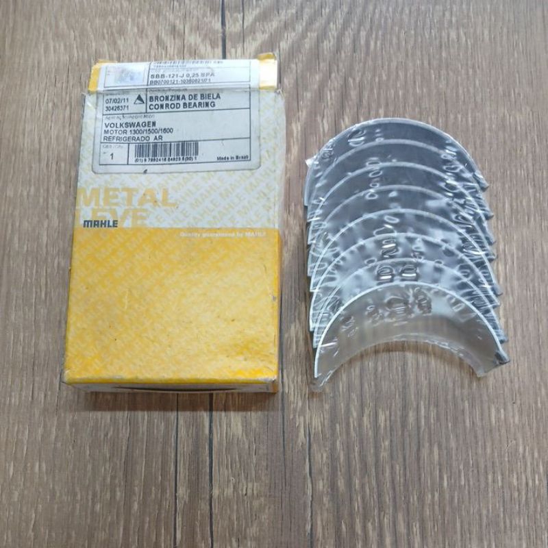 Bronzina de Biela 0.25 vw fusca 1300/1500/1600 ar
