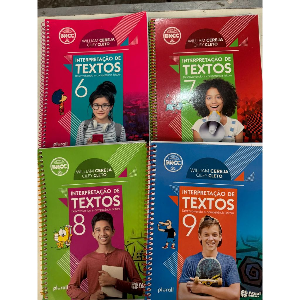 Interpretação de textos - william cereja e ana carolina dias 6°,7°,8° e 9° ano
