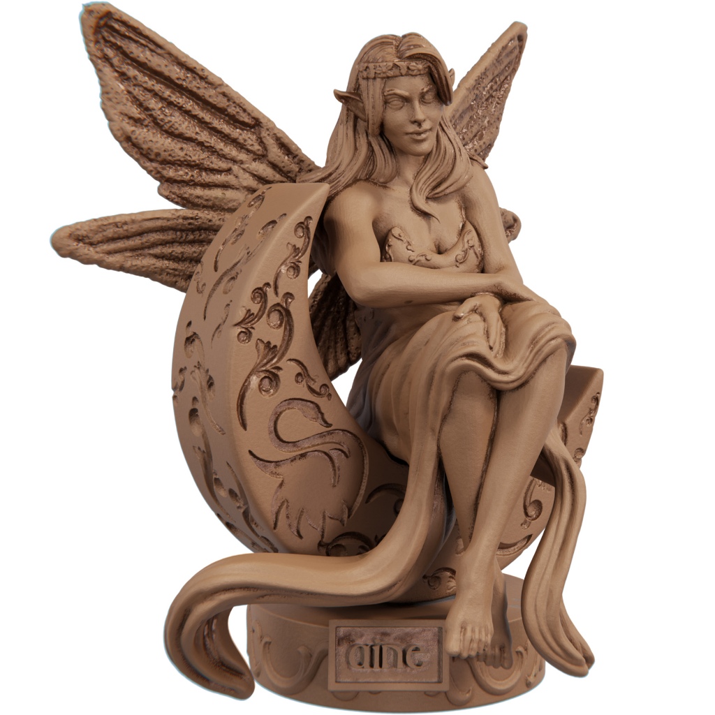 Estatua Deusa Aine Irlandesa Wicca - Estatueta