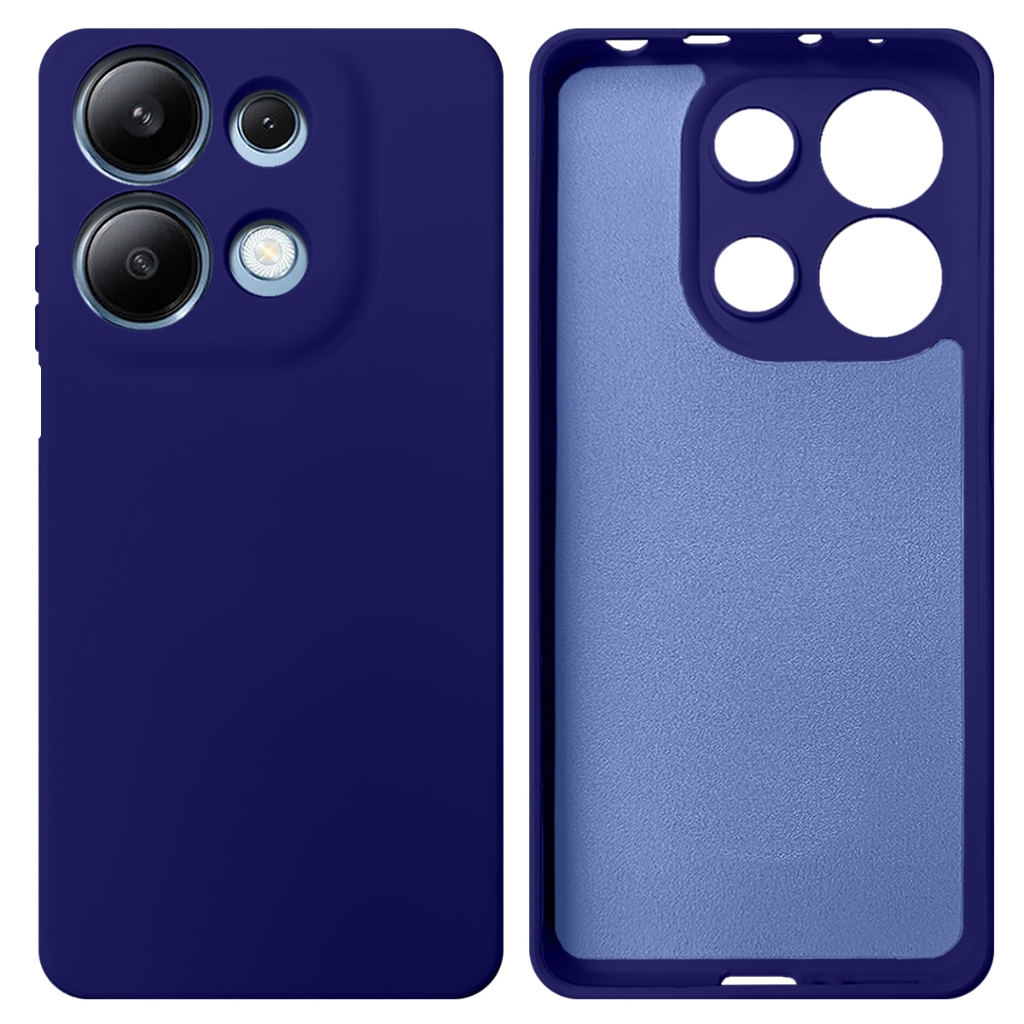 Capa Capinha Silicone Para RedMi Note 13 PRO 4g com Proteção De Câmera Aveludada no interior