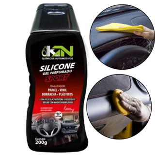 Silicone Gel Perfumado 200g Limpa Painel Automotivo Sport KN em Oferta na Shopee
