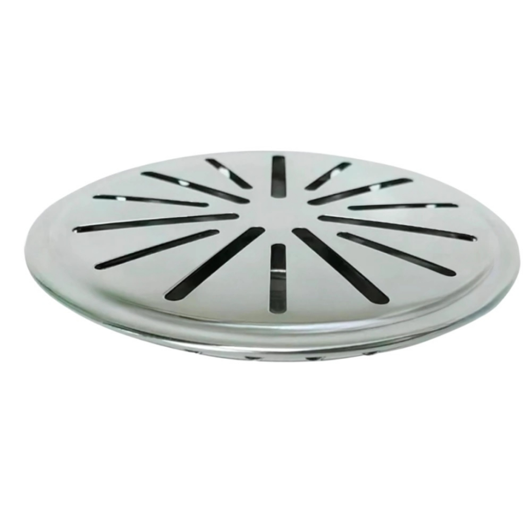 Ralo De Fundo Anti Turbilhão Em Aço Inox Para Piscinas