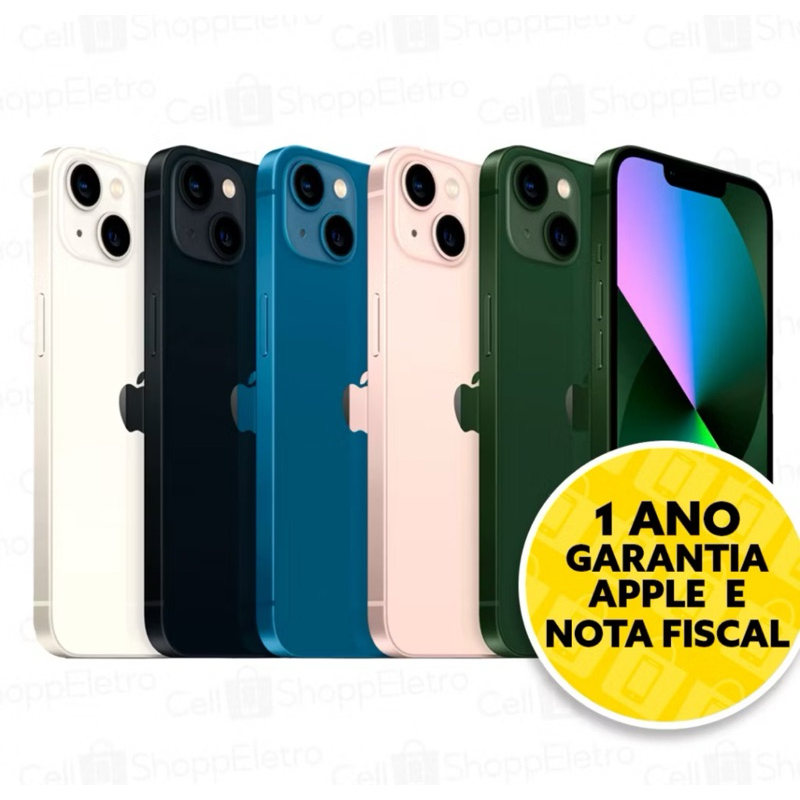 Celular Apple iPhone 13 (128 GB) -100%-Promoção