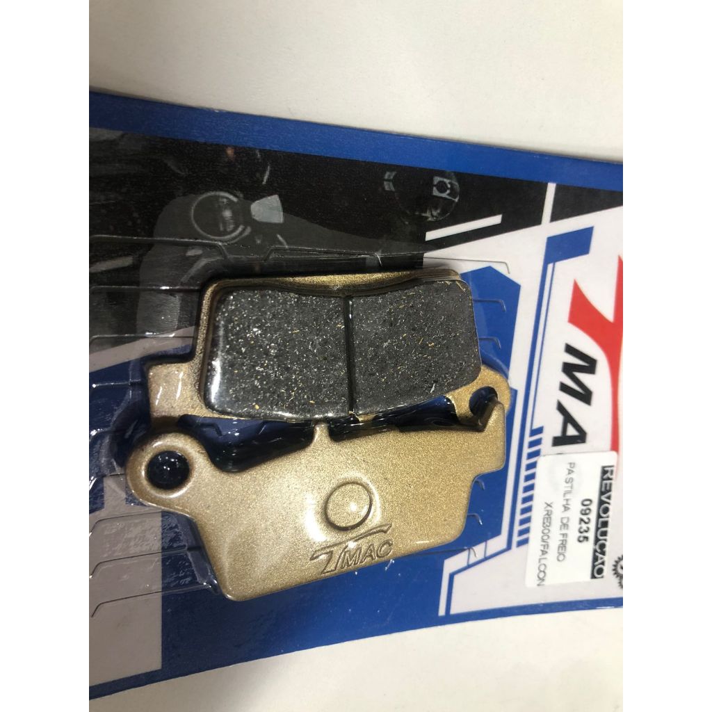 Pastilha de freio semi metalica p/moto honda xr 250 91/97  xr 250r  90/95 xre 300 s abs 10/23 nx-4 falcon 400 99/