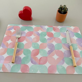 Lugar Jogo Americano Retangular Descanso De Prato Mesa Decoração em Oferta na Shopee