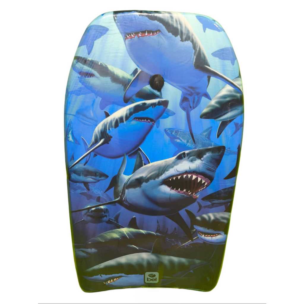 Prancha Praia BodyBoard Surf Bel Tubarão Baleia Unicornio Animais 46Cmx80Cm C/Leash Piscina