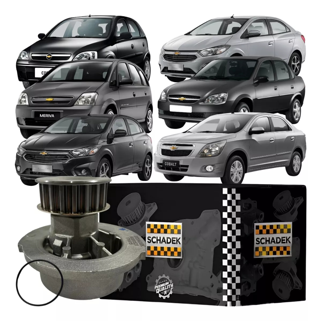 Bomba Água Schadek Gm Agile Celta Classic Corsa Meriva Onix em Oferta na Shopee