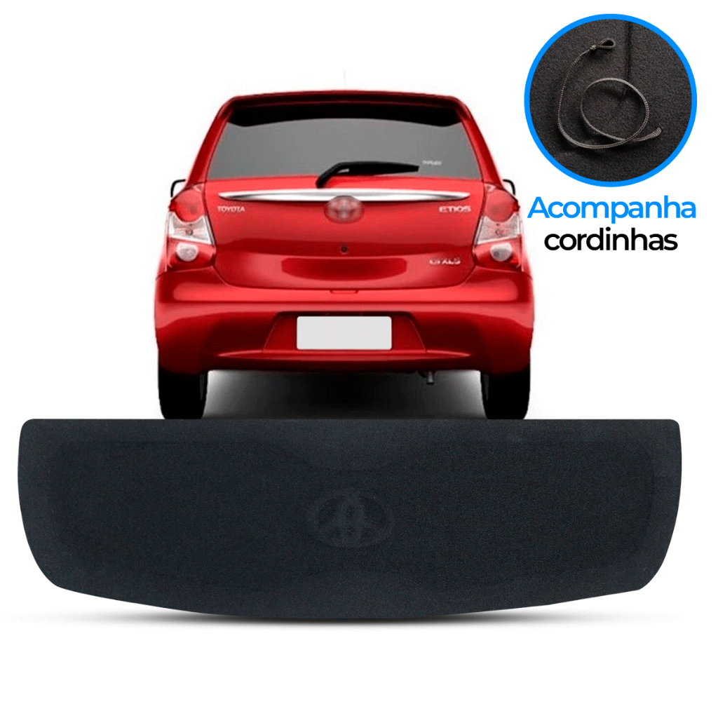Tampão Porta Malas Toyota Etios Hatch 2017 2018 2019 2020 2021