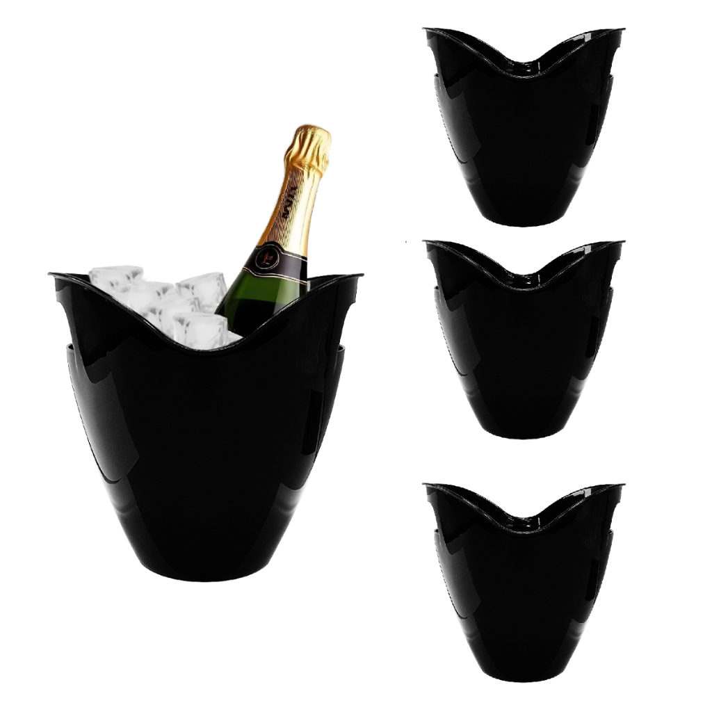 BALDE DE GELO 3,3L 3PÇS RESISTENTE GARRAFA ESPUMANTE VINHO em Oferta na Shopee