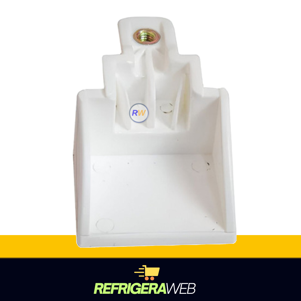 Suporte Inferior Puxador Porta Refrigerador Electrolux Df42 DF51, DF52, DF53, DF54, DFW52, IF51, IF53-Compativel