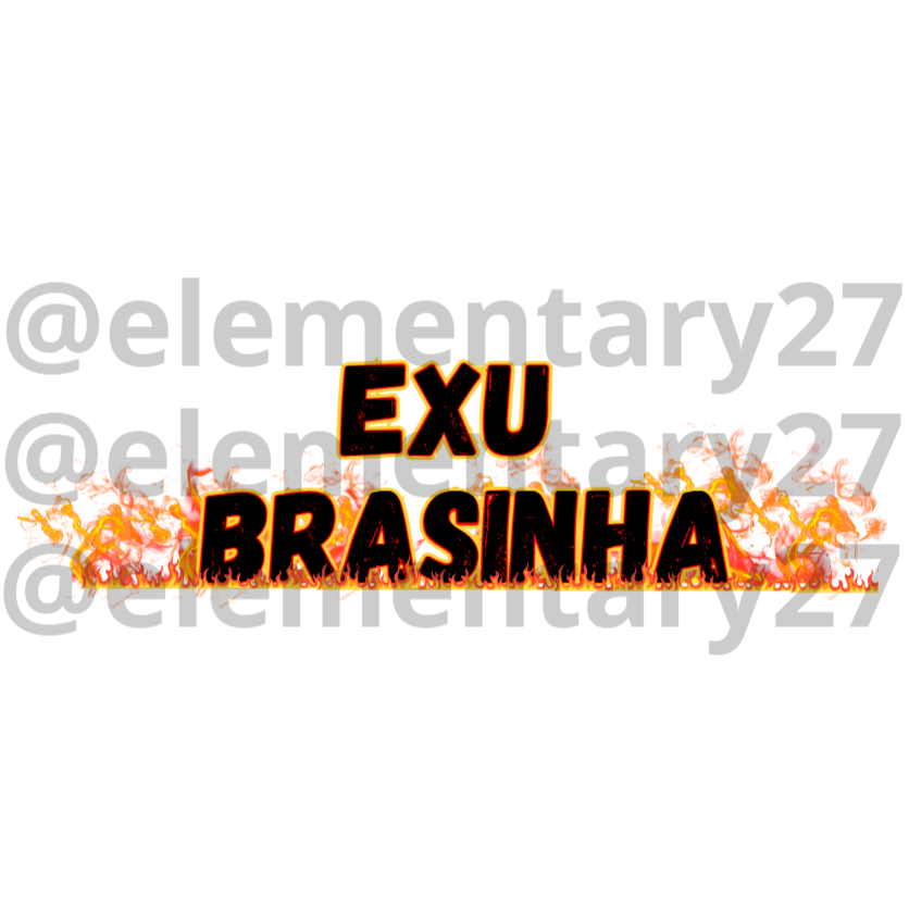 COPO DE BEBIDA E OFERTORIO EXU BRASINHA 260ML VIDRO UMBANDA QUIMBANDA E CANDOMBLE