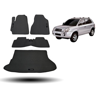 TAPETE BORRACHA PARA TUCSON 2006 ATÉ 2016 COM TRASEIRO INTEIRIÇO E PORTA MALAS em Oferta na Shopee