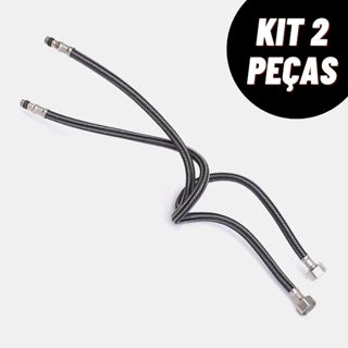 Kit Engate Mangueira Flexível Misturador Monocomando Torneira 60 CM em Oferta na Shopee