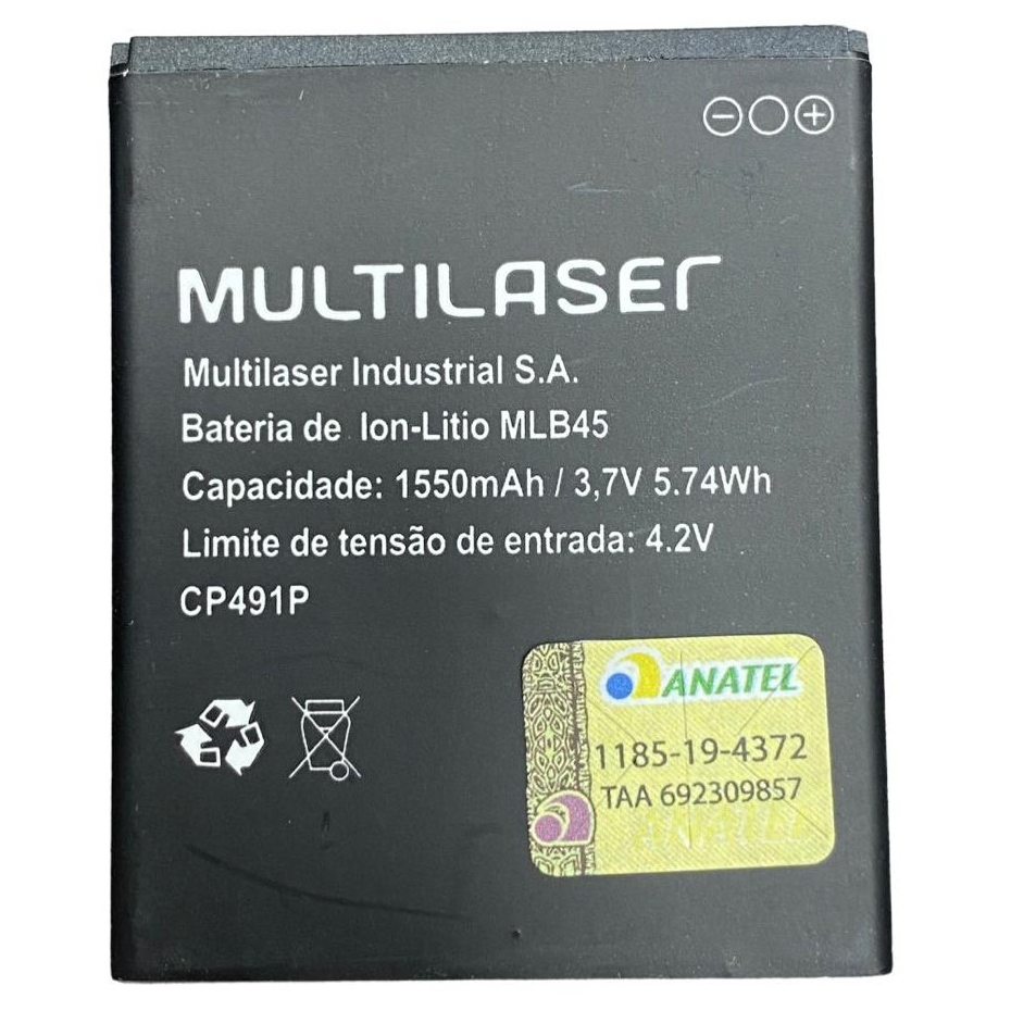 Flex Carga Batt Multilaser Mlb45 Ms45 Ms45s NOVA