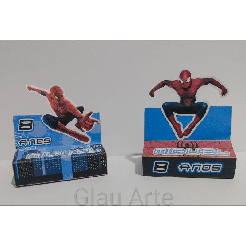 Porta Bis Homem aranha, lembrancinhas personalizada, aniversário,festa.