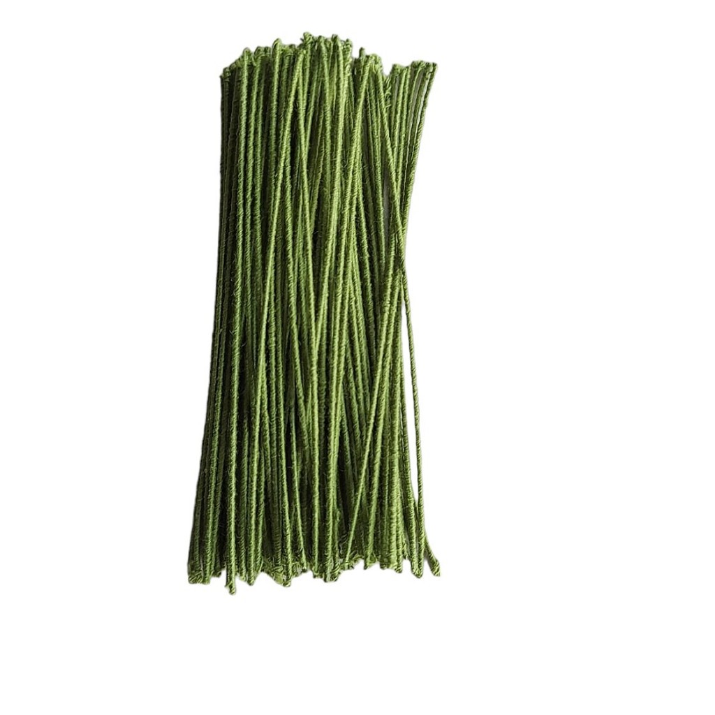 Arame Encapado Flexível Dobrável Artesanato C/100unidades 15 cm em Oferta na Shopee
