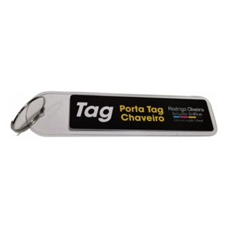 Porta Tag (tipo Sem Parar) Tag Veicular - Placa Chaveiro Transparente Moto 1un em Oferta na Shopee