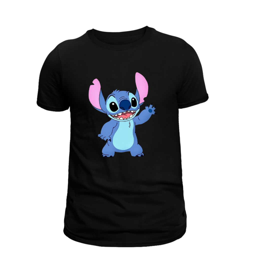 Blusa Desenho Animado Delicada Camisetas Masculina Feminina Algodão Premium Várias Cores