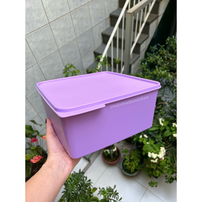 Tupperware - Basic Line 5 Litros Amarzenar Alimentos Lilas 👀💯