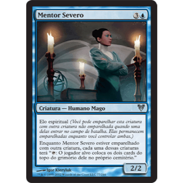 Mentor Severo (Humano / Mago) - Magic The Gathering