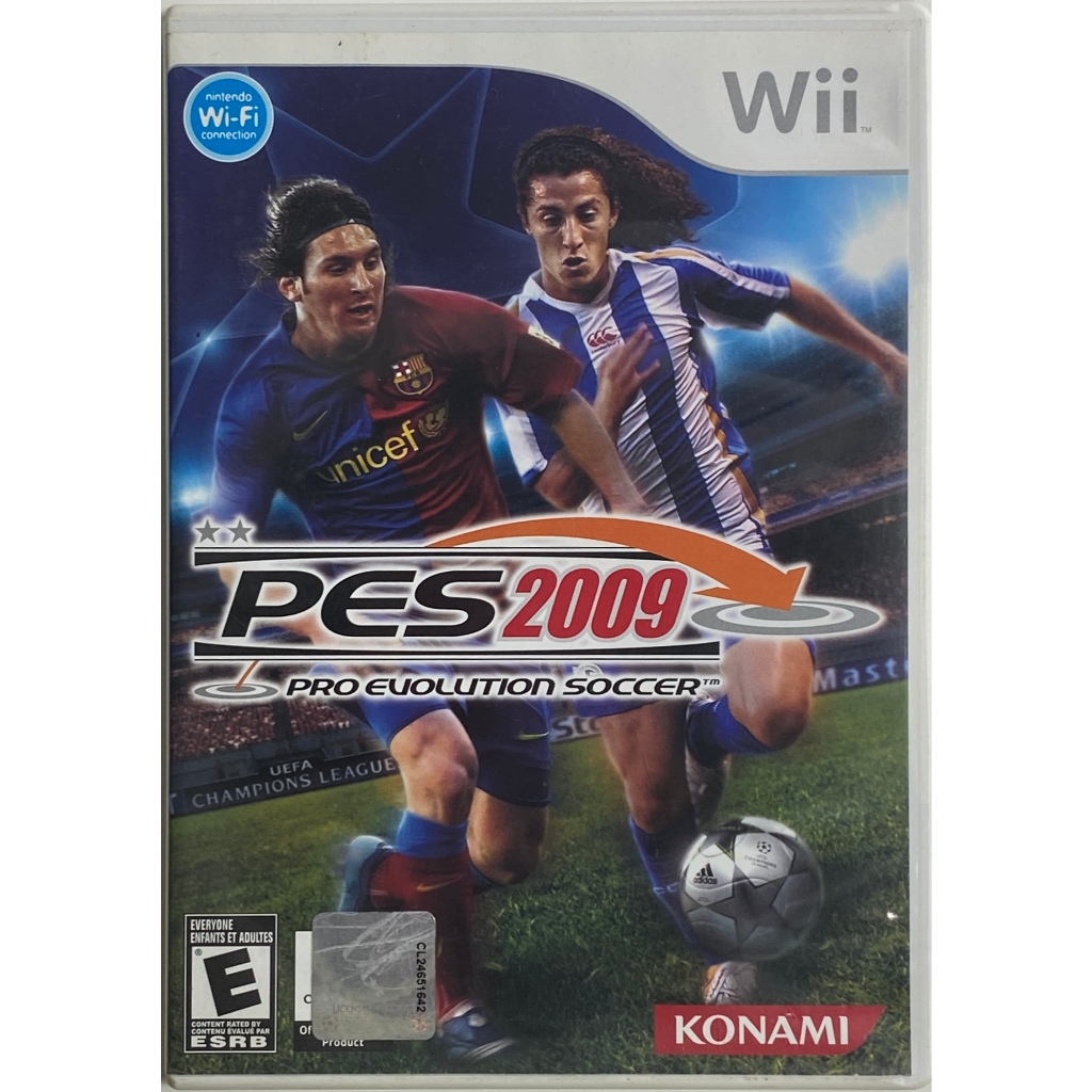 Pro Evolution Soccer PES 2009 - Nintendo Wii - Original - Mídia Física